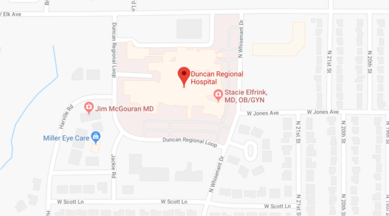 campus-map – Duncan Regional Hospital